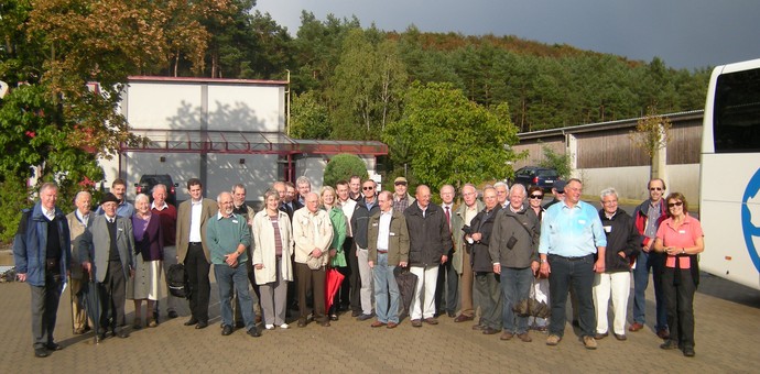 Teilnehmer*innen der Jahrestagung 2009 in Blomberg und Lemgo