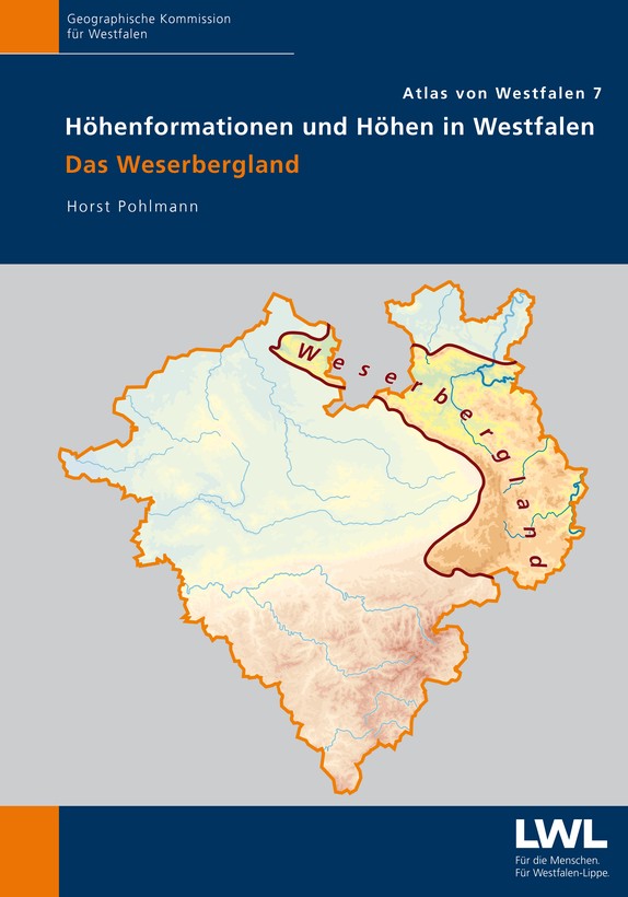 Titelbild – Band 7 "Höhenformationen und Höhen in Westfalen. Das Weserbergland"