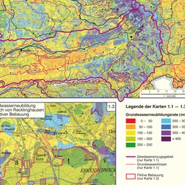 Ausschnitt aus: Grundwasserneubildung und Wasserhaushalt im nördlichen Westfalen